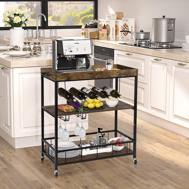 KITCHEN BAR CART