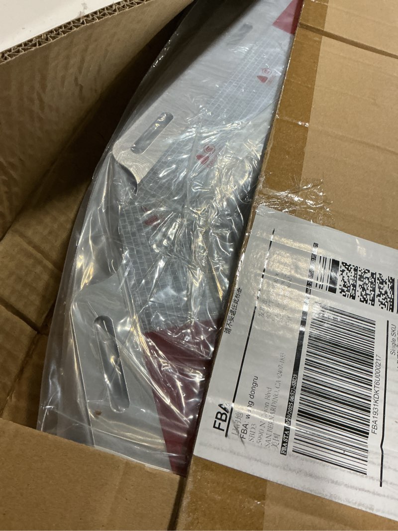 Condition photo showing Good Condition for tbozz e-coating black angled mud flap hanger bracket with hardwre sold by pair.