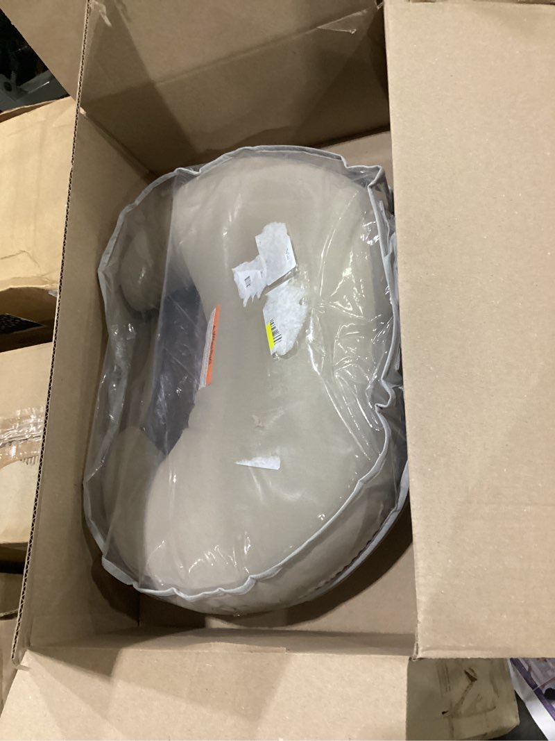 Condition photo showing Good Condition for snuggle me organic nursing pillow (new 2025 design) | bottle & breastfeeding pillow with organic cotton cover & fiberfill, machine washable feeding pillow, newborn essentials must haves (birch) - v2 birch - v2