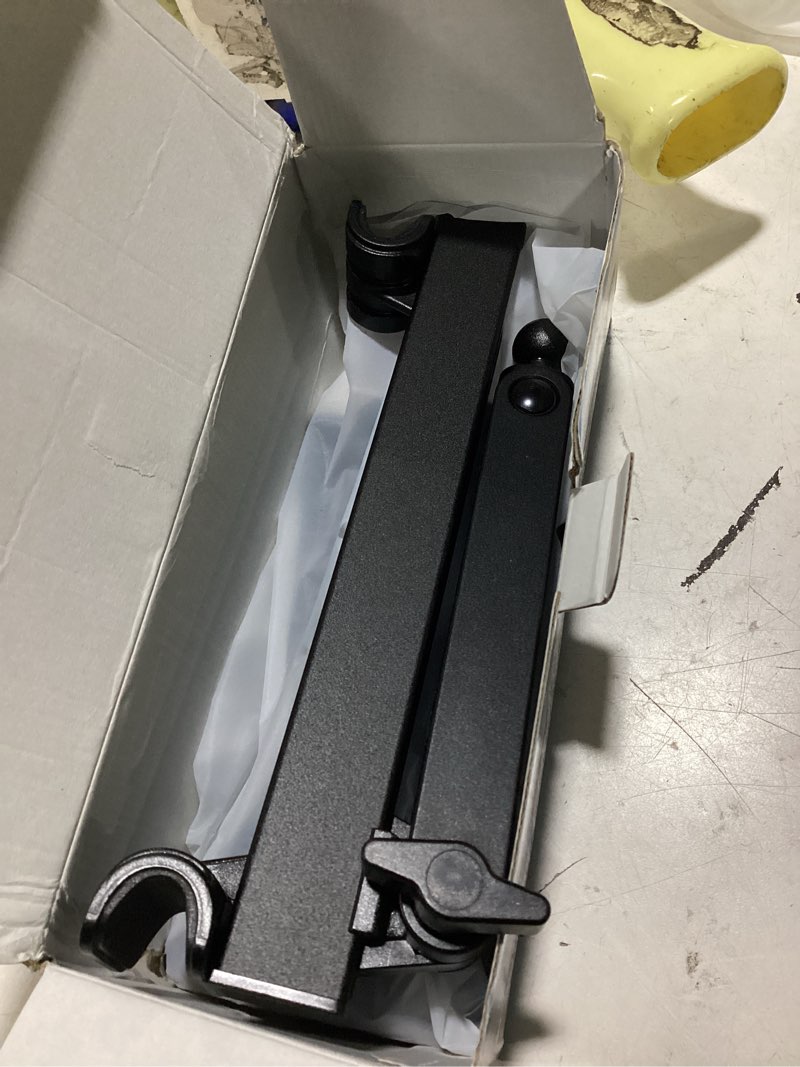 Condition photo showing Good Condition for tablet holder for car truck heavy duty suction cup [large clamp] [thick case friendly] tablet mount for windshield, dashboard, window, for ipad pro air mini, iphone, galaxy tab, 6-15.6 devices