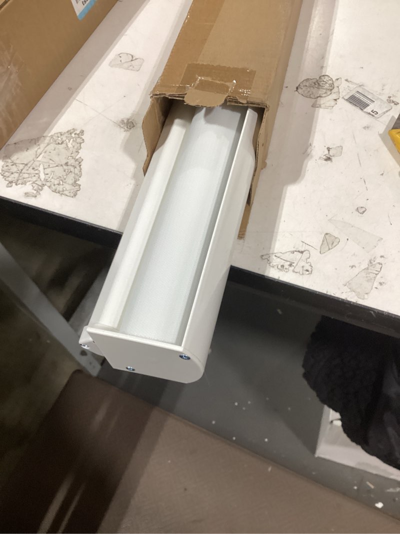 Condition photo showing Good Condition for chrisdowa cordless zebra blinds for windows, dual layer free-stop light filtering window roller shades, pull down privacy zebra shades for home, office, bedroom, door (32" w x 72" h, white) 32"w x 72"h white