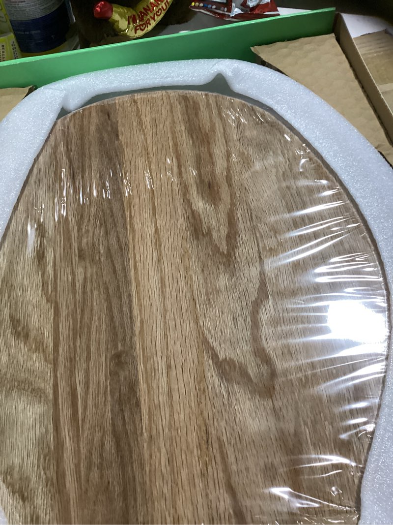 Condition photo showing Good Condition for Toilet Seat, Oak Wood, Solid Wood, High Gloss Finish, PIKLiDS (Elongated)