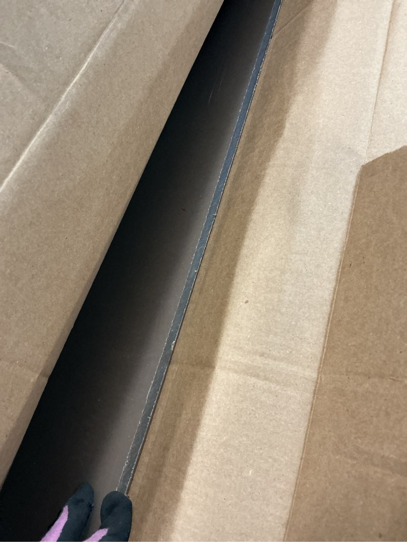 Condition photo showing As Is for 1 Pieces 24 x 36” Clear Acrylic Sheet Plexiglass - 1/4” (6mm) Thick, Use for Craft Projects, Signs, DIY Projects and More; Cut with Saw or Hand Tools, No Laser Cut (1 Pieces) 24" x 36" 6mm Thick (1/4”)