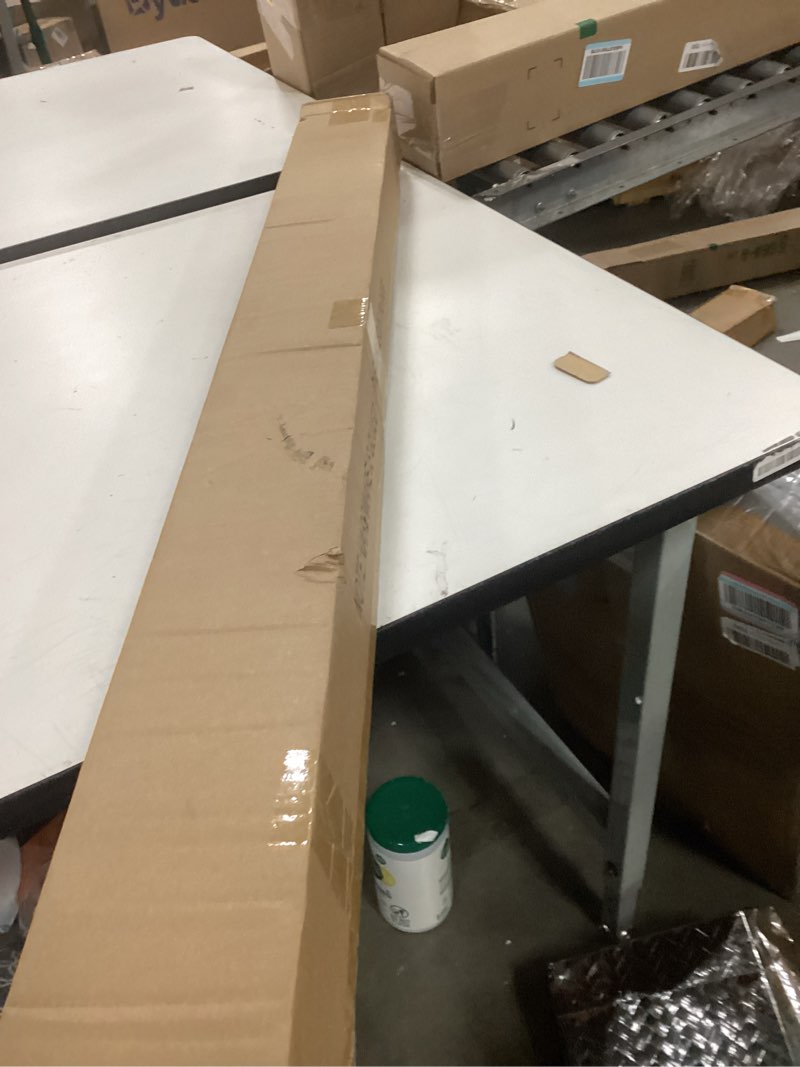 Condition photo showing Good Condition for 72-144 Inches Curtain Rods for Window, Vimayta 1 Inch Diameter Drapery Rod with Resin Finials, Ideal Adjustable Heavy Duty Single Curtains Rod for Bedroom, Living Room Decoration, Matte Black