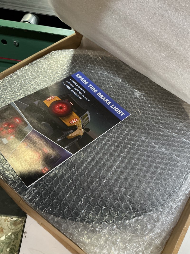 Condition photo showing Good Condition for upgraded spare tire brake light for bronco 3rd brake light, 360 leds super bright rear third brake light plug-and-play wheel light fit for bronco 2021 2022 2023 2024 2/4 door, not for sport/raptor red-360 pcs led 2021-2024 ford bronco