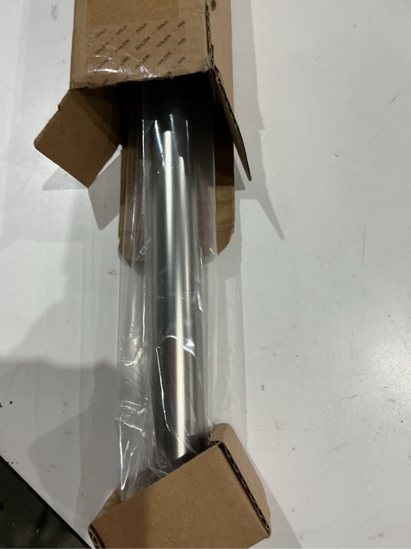 Condition photo showing Good Condition for ivilon tension curtain rod - spring tension rod for windows or shower, 24 to 36 inch. satin nickel 24" to 36" satin nickel