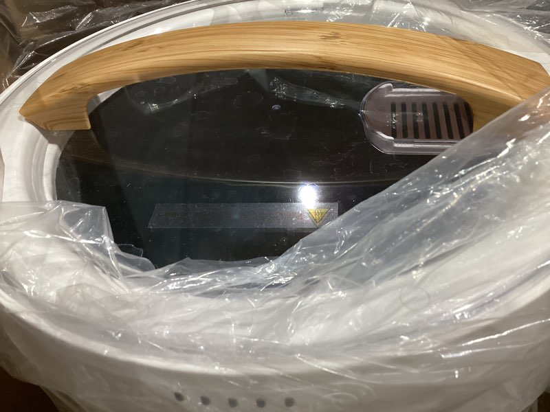 Condition photo showing Good Condition for Towel Warmer Luxury Heated Bucket – Bluetooth Speaker, Ambient Light & Auto Shut Off – Fits Two 40"x70" Towels, Bathrobes, Blankets – Great Gift Idea