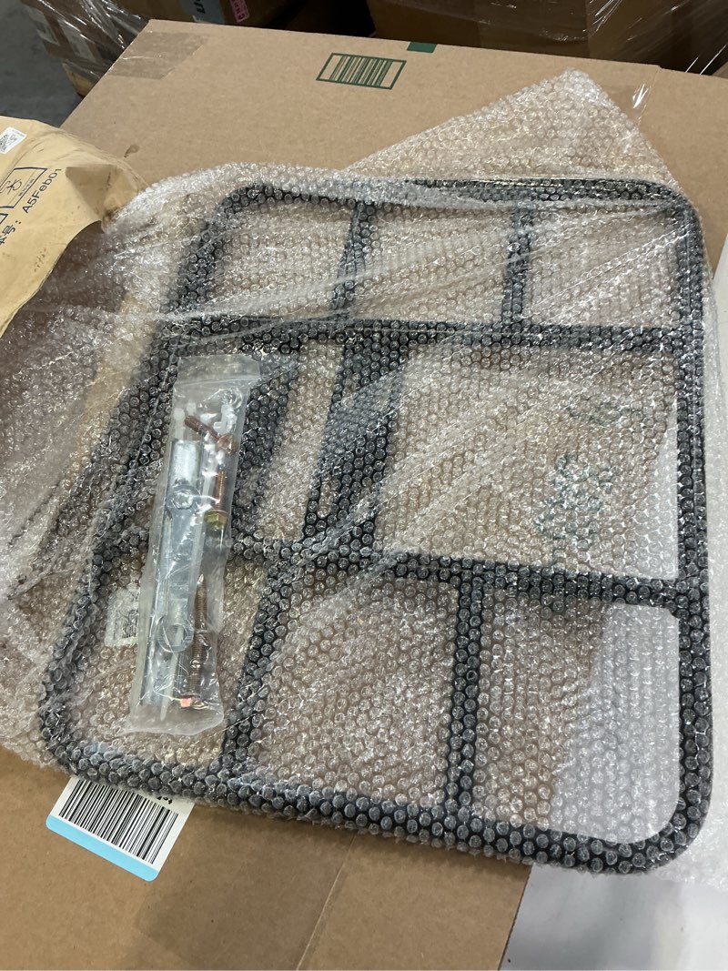 Condition photo showing New/Like New for Delivery Food Bag Rack, Food Delivery Box Rack Rear Grille 80kg Loading Delivery Food Box Bracket Universal for Motorcycle Electric (Type 2 48/38)