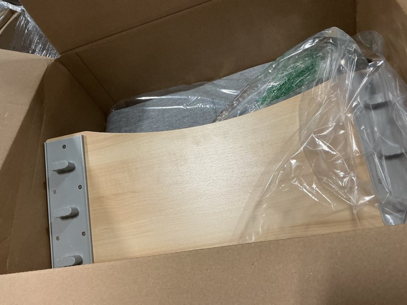 Condition photo showing As Is for Reading Pillow with Sturdy Wooden Surface, Lap Pillow Desk for Laptop, Arm Rest Pillow for Bed and Gaming, Soft Cushioned Cover, Storage Pockets, Detachable Design, Perfect for Adults and Book Lovers