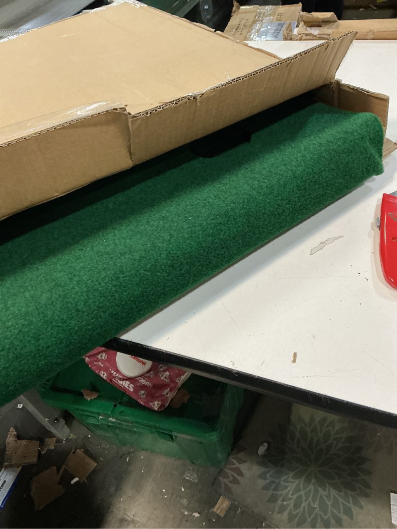 Condition photo showing As Is for Amazon Basics Golf Putting Green 8'10" x 2'10" (L x W)