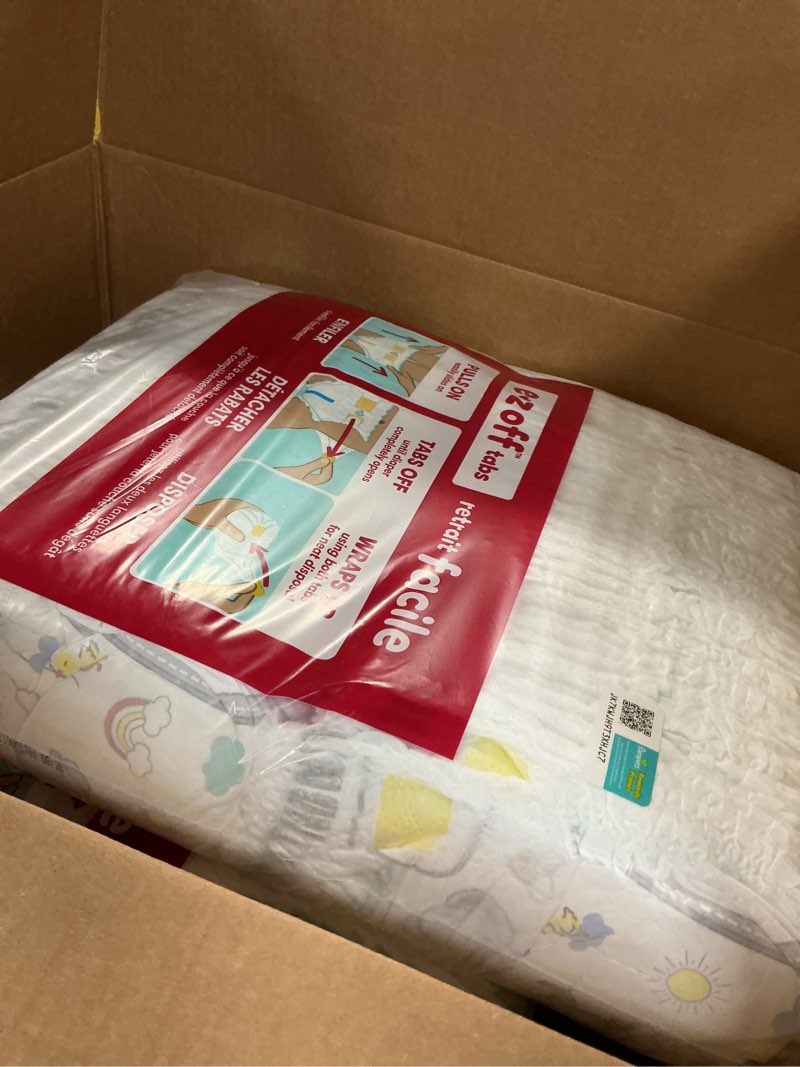 Condition photo showing Good Condition for pampers diapers - swaddlers 360° - size 3, 156 count, up to 100% leakproof comfy dry fit, designed for easy changes, pull on baby diaper (packaging may vary) size 3 156