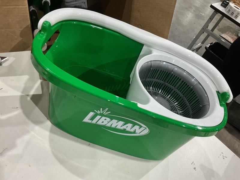Condition photo showing Good Condition for microfiber wet tornado spin mop and bucket floor cleaning system
