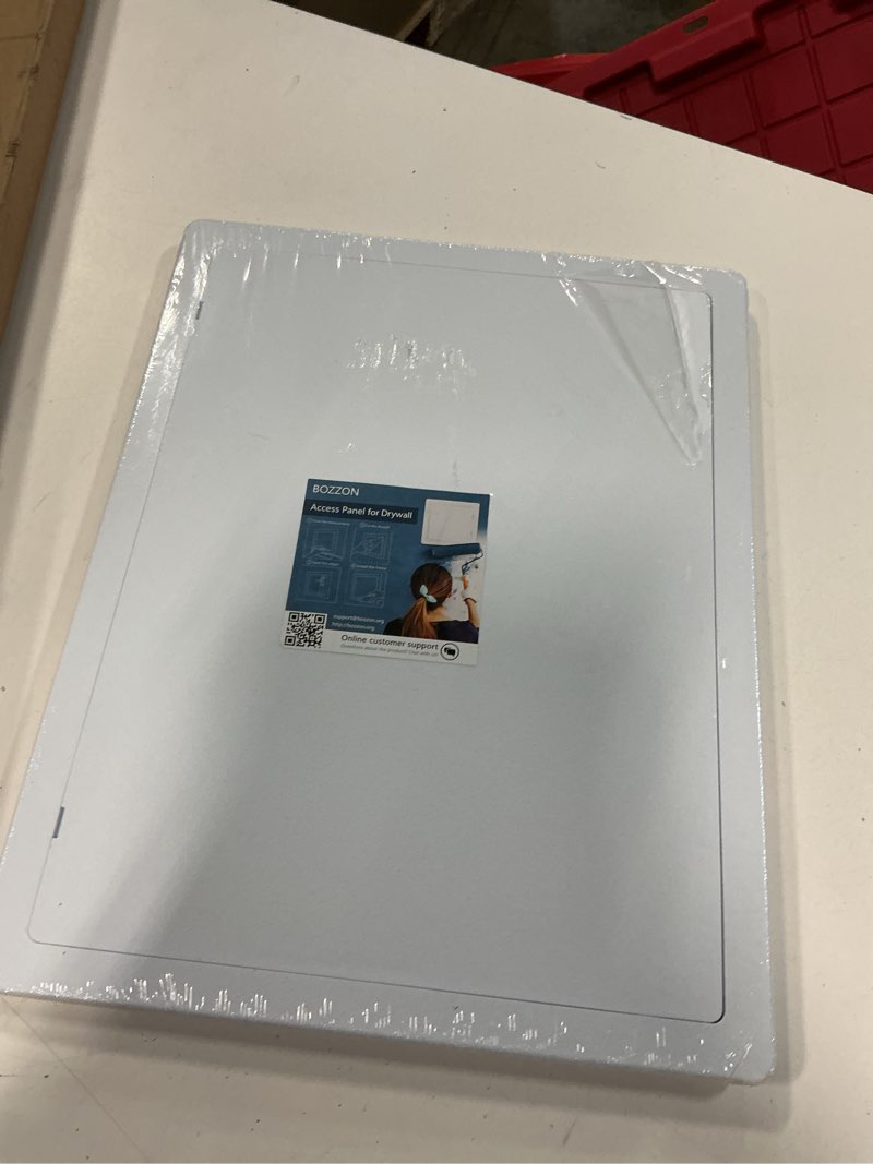 Condition photo showing Good Condition for Access Panel for Drywall - 14 x 29 inch - Wall Hole Cover - Access Door - Plumbing Access Panel for Drywall - Heavy Durable Plastic White