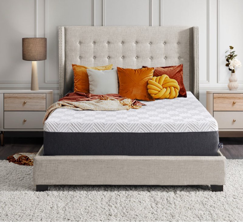 Sealy Cool 12" Medium Memory Foam Mattress with CopperChill Technology Mattress Size: King