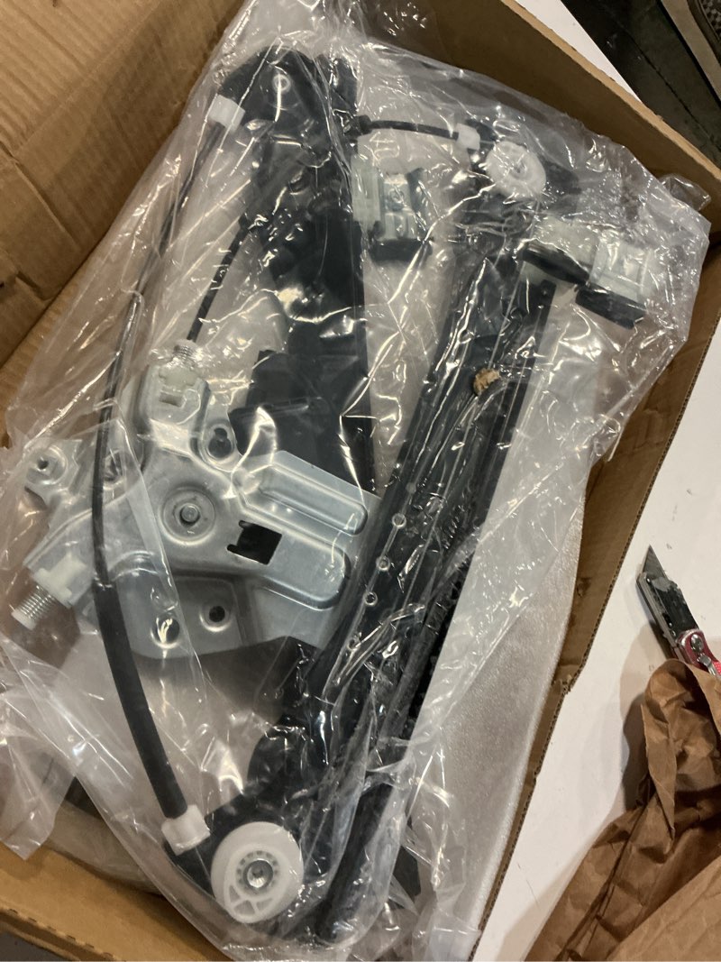 Condition photo showing Good Condition for 748-974 front driver side window regulator replacement for chevy cruze 2010 2011 2012 2013 2014 2015 chevrolet cruze limited 2016 window regulator and motor assembly 7-pin 95174196