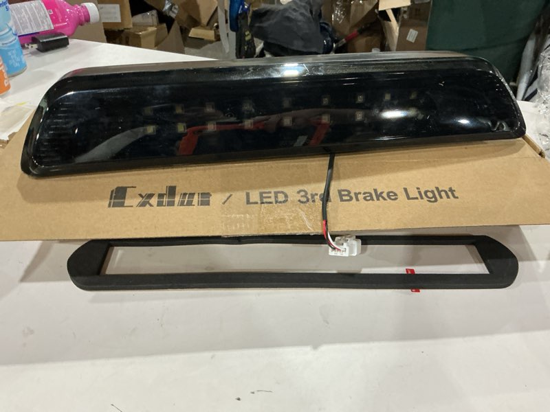 Condition photo showing As Is for UNKNOWN MAKE/MODEL SIMILAR TO STOCK PHOTO Third 3rd Brake Light LED, High Mount Rear Brake Lights Assembly, Waterproof Center Cab Cargo Lamp Stop Light 