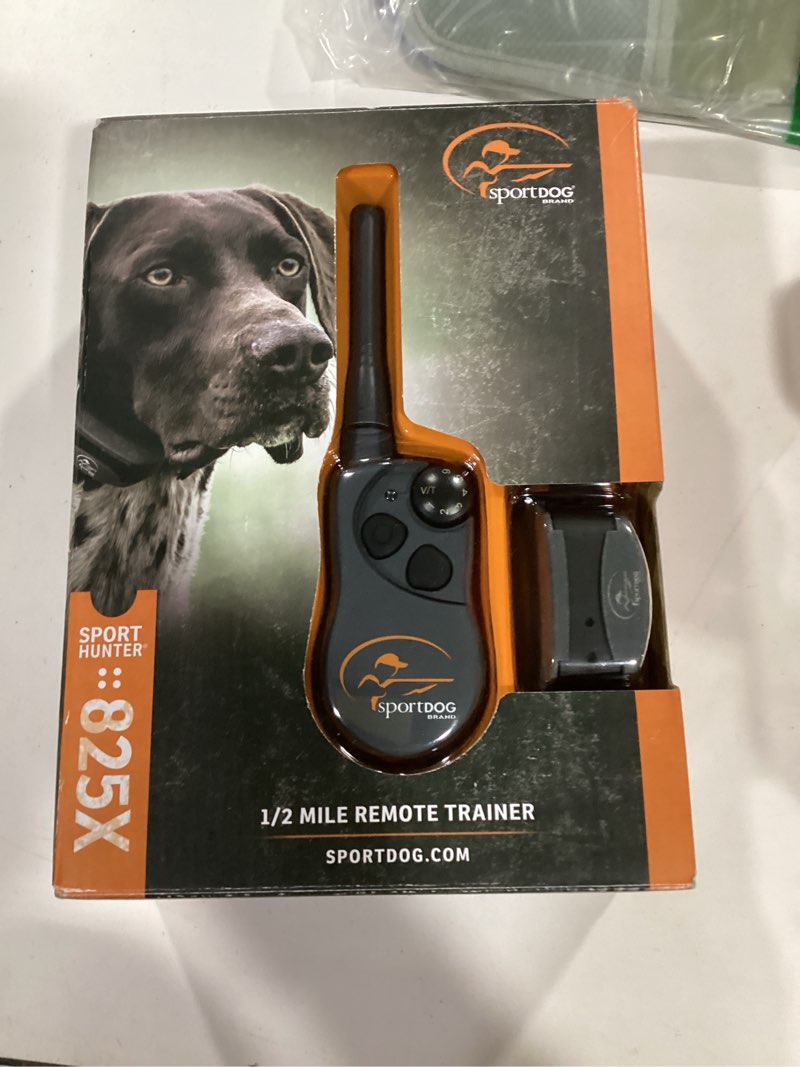 Condition photo showing New/Like New for SportDOG SportHunter 825X - Remote Training Collar - Half-Mile Range Trainer - Waterproof Dog E-Collar - Quick-Charge Battery - Static, Vibration, & Tone Modes SportHunter 825X - 1 Collar