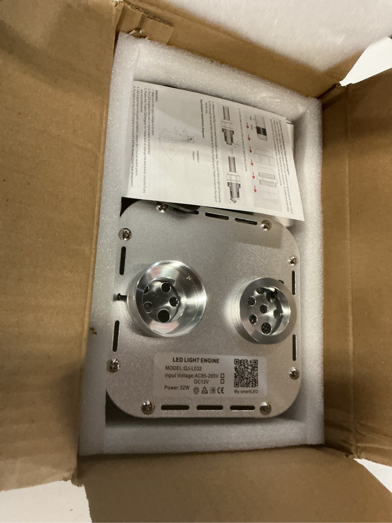 Condition photo showing Good Condition for AZIMOM Dual Color 32W High Brightness Twinkle Fiber Optic Light Source RGBW Light Box Engine Diver Music Sensor Mode Bluetooth/RF Control for Home Star Ceiling Light Effect Decor Dual Color 32W Twinkle