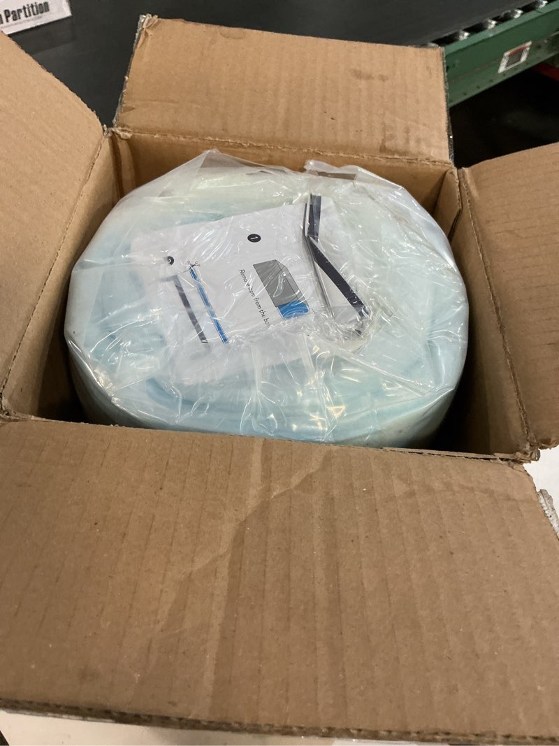 Condition photo showing New/Like New for best price mattress 2 inch swirl gel aerobreeze cooling air flow memory foam mattress topper, dorm essentials, full 2 inch full swirl
