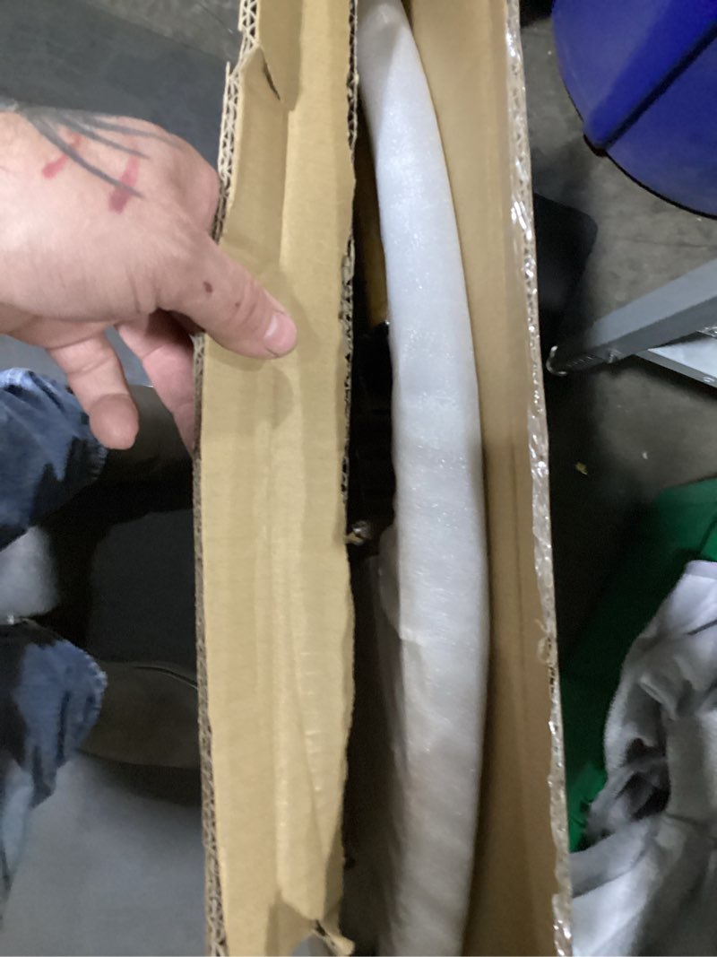 Condition photo showing New/Like New for g good gain firepit lid round 28 inch - rust resistant fire pit lid cover with wooden handle & gloves, fire pit snuffer lid for courtyards, patio, winter cold protection.