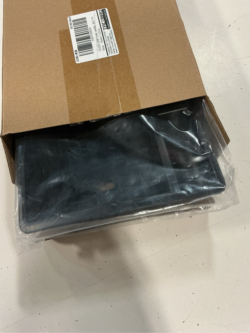 Condition photo showing New/Like New for center console organizer tray compatible with genesis gv80 2021 2022 2023 2024 accessories, secondary storage armrest glove box - black trim (not fit 2025)