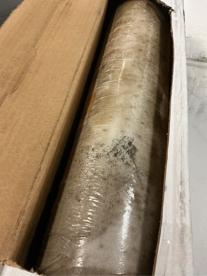 Condition photo showing Good Condition for sun zero preble textured total blackout cordless roman shade, 35" x 64", beige stone 35"w x 64"h