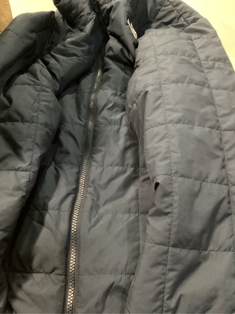 Condition photo showing Good Condition for THE NORTH FACE Men's Junction Insulated Jacket | Water Repellent Winter Coat With Synthetic Insulation & Zip Hand Pockets Medium Summit Navy