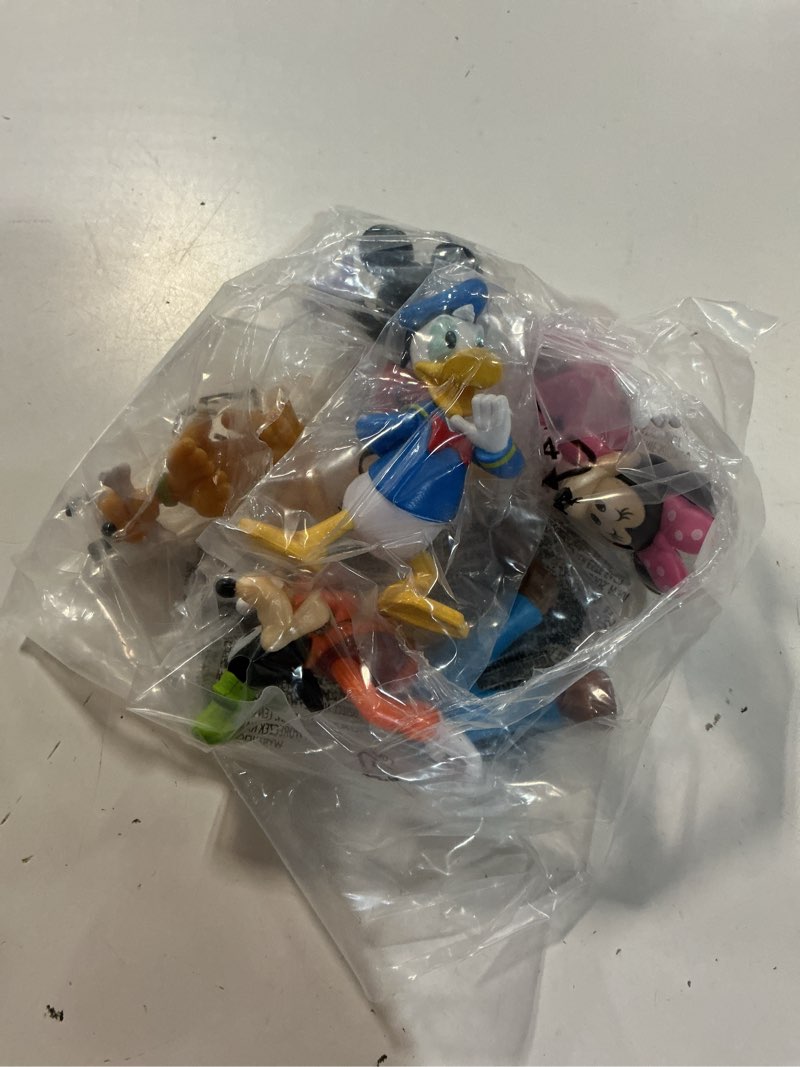 Condition photo showing Good Condition for disney junior mickey mouse collectible figure set, 5 pack, 3-inch collectible figures, kids toys for ages 3 up by just play