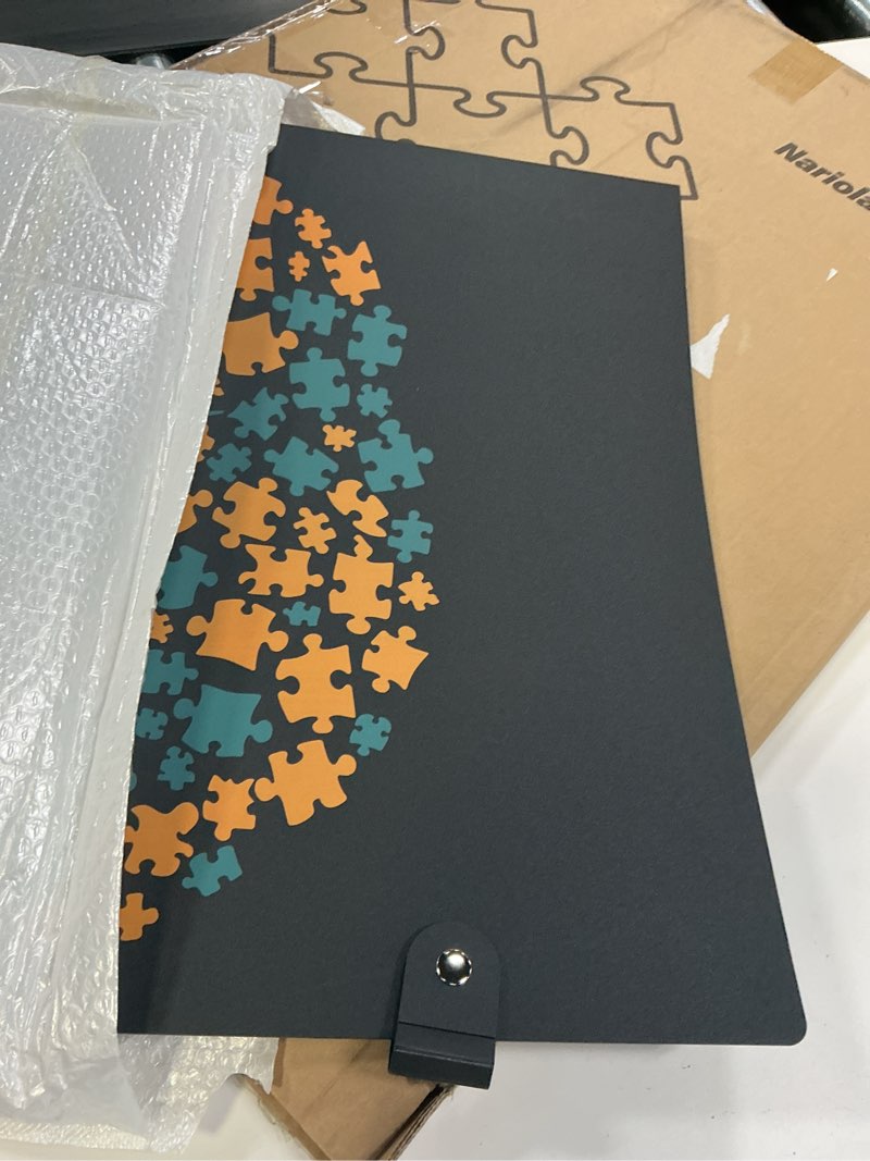 Condition photo showing Good Condition for Puzzle Storage Folder for 1000 Pieces with 24 Sheets/48 Puzzles, Large Capacity Portable Puzzle Album to Store Finished Puzzles