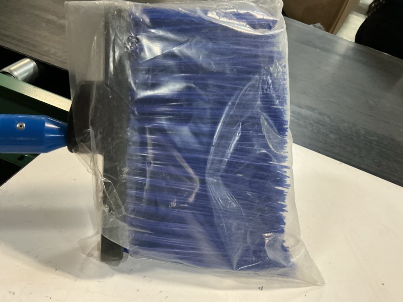 Condition photo showing New/Like New for tough guy blue 12" polypropylene angle broom