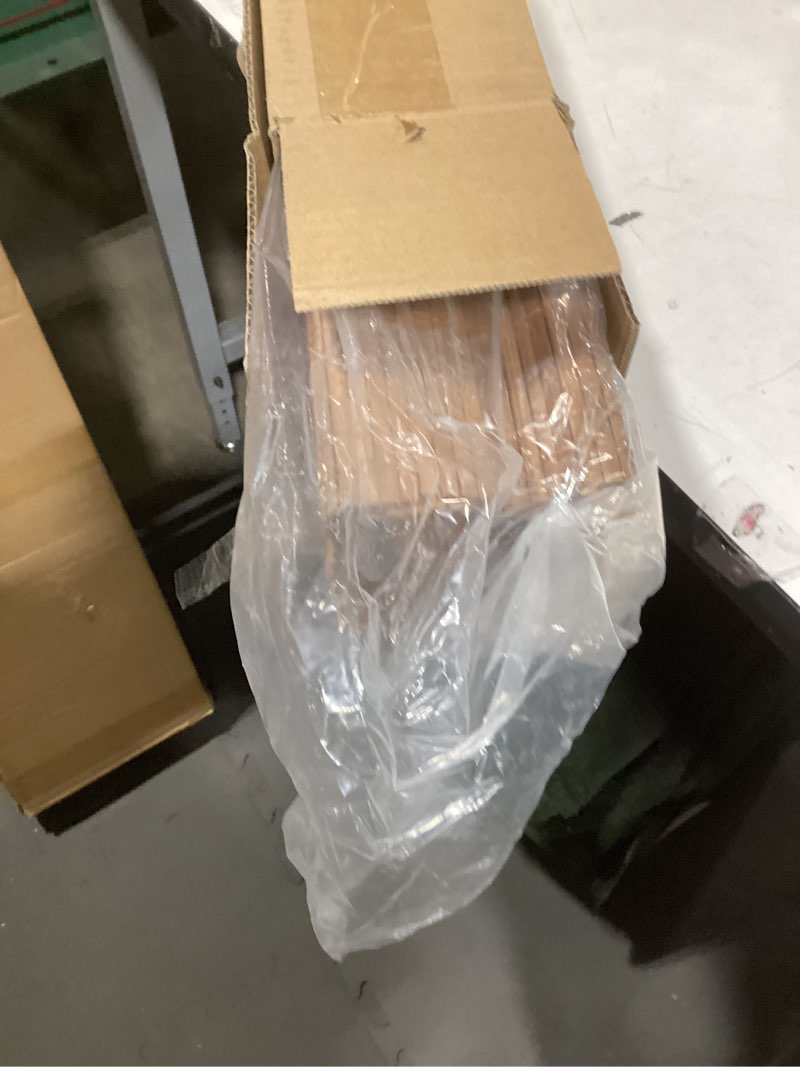 Condition photo showing Good Condition for Bamboo Blinds for Interior Windows, Easy to Install Bamboo Shades for Indoor Windows, Custom Roller Shades for Indoor Window and Outdoor Patio, 23\" W x 48\" H Bamboo Carbonized Broad 23\"W x 48\"H similar product