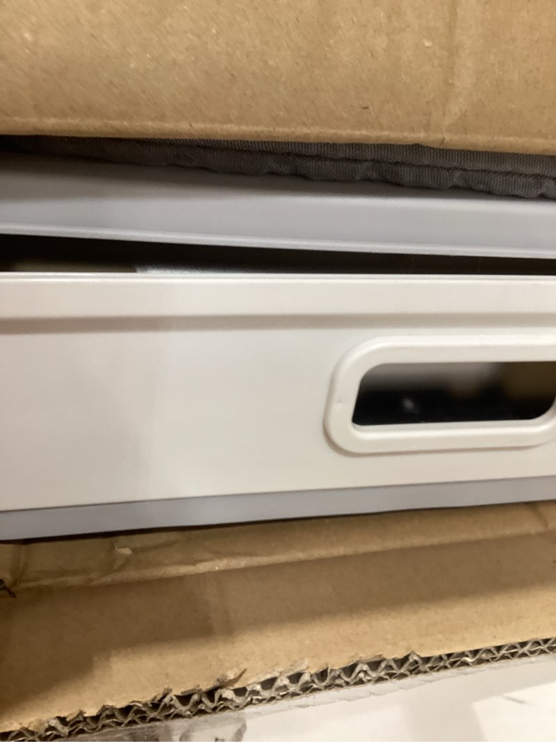 Condition photo showing New/Like New for Marchul Enclosed Stainless Steel Cat Litter Box with Lid & Drawer Design for Indoor All Lifestyles Cats, Metal Covered Cat Litter Box, Baffles for Anti-Leakag, with Litter Scoop & Litter Mat