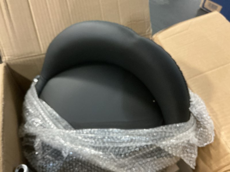 Condition photo showing Good Condition for Low Stool with Back, Low Height Rolling Chair, Low Stool with Wheels for Garage Shop Home Office,L Large