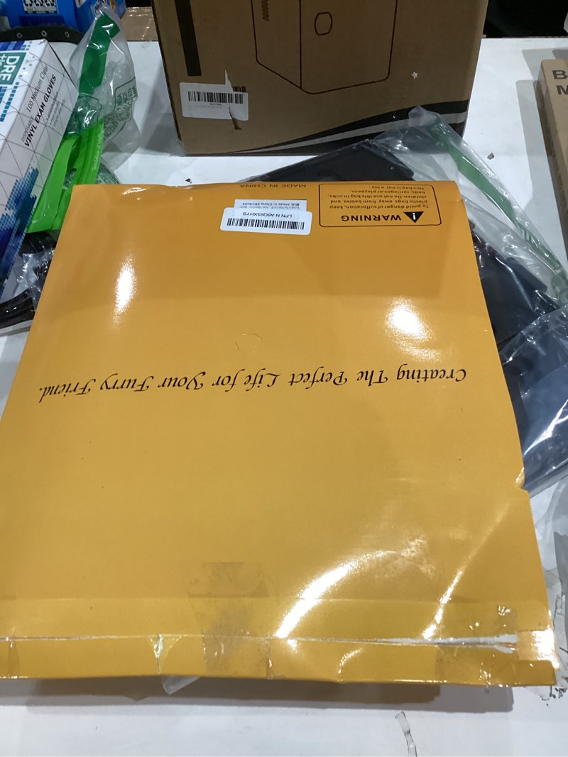 Condition photo showing New/Like New for Sunheir Washable Pee Pads for Dogs , Thick Heavy Absorbency Reusable, Prevent Leakage, Waterproof , Non-Slip Pee Pads for Puppy Playpen, Crate, Whelping Box, Potty Training, Grey, 2 packs Leaves - Deep Grey 18x24 Inch (Pack of 2)