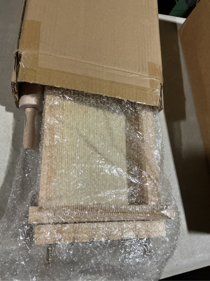 Condition photo showing Good Condition for chitarra pasta cutter, traditional italian pasta maker with pasta roller, homemade pasta tools is double-sided, pasta cutter width 0.24in