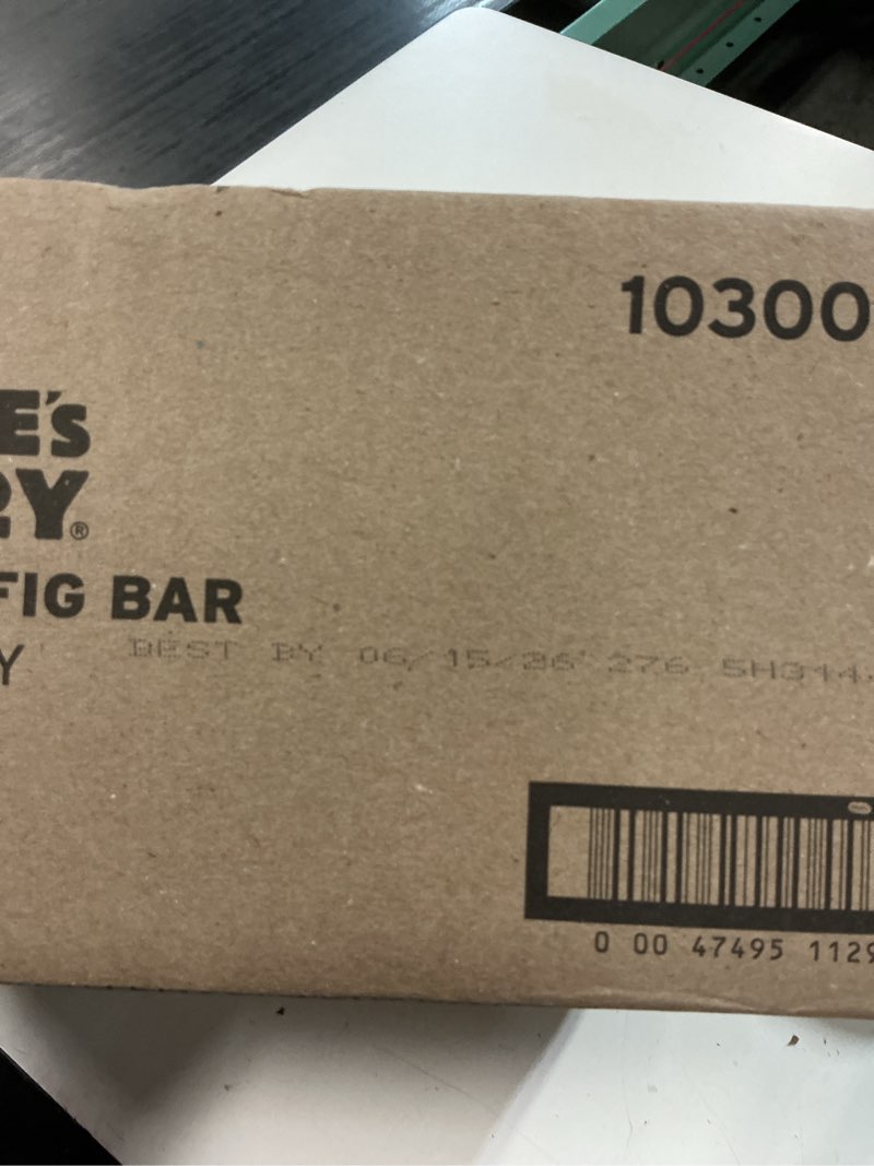 Condition photo showing New/Like New for nature’s bakery whole wheat fig bars, blueberry, real fruit, vegan, non-gmo, snack bar, 7 boxes with 12 twin packs (84 twin packs) blueberry 12 count (pack of 7)