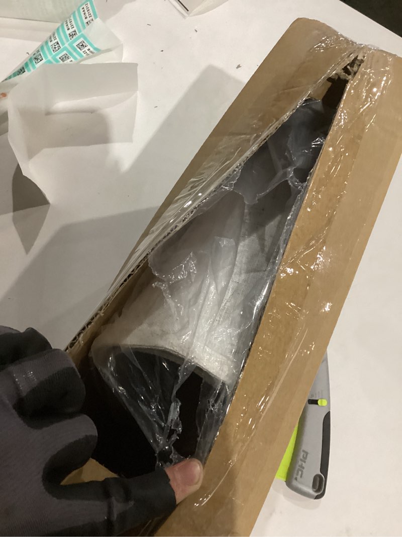 Condition photo showing New/Like New for Empire Lamp Shades Set of 2, 6" Top x 16" Bottom x 10.8" High, Large Beige Lamp Shades for Table Lamps Floor Lamps, Natural Linen Lampshades Replacement, Spider, Harp Holders Included, Easy Assembly