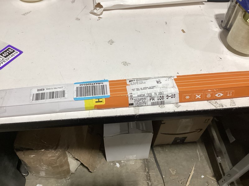 Condition photo showing As Is for 24''Yellow Snow Plow Blade Markers Guides Kit Vertical Stud Mount Striking Never Break Fit for Blizzard Boss SNO-Way Western Snowplows & Many More Pickup Truck SUV UTV ATV