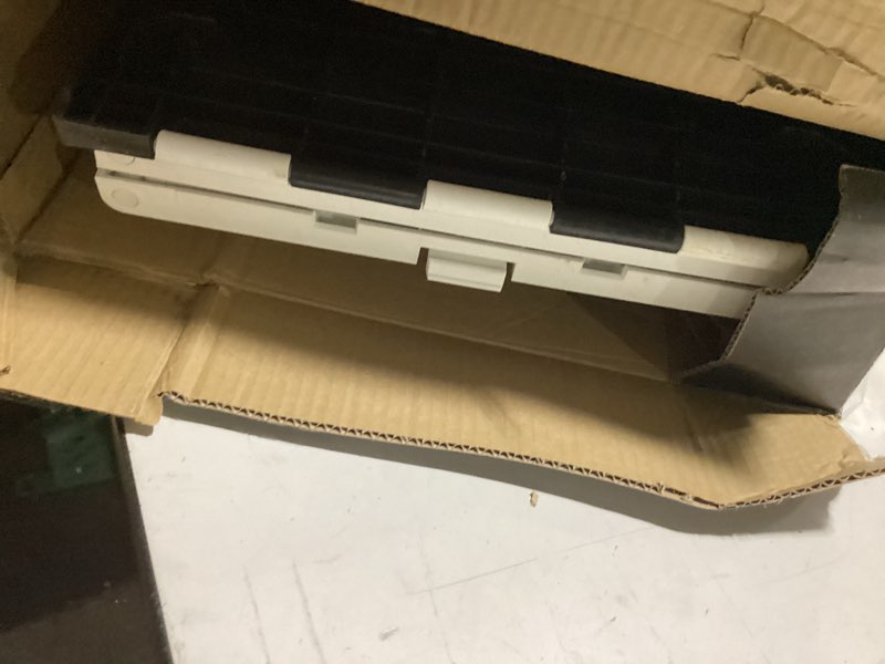 Condition photo showing As Is for Folding 2-Step Stool - Upgraded Stable A-Frame, Safety Lock, Anti-Slip Rubber Feet, 300lb Capacity, No Assembly - 8" 17" Step Stools for Kitchen, Bathroom, Bed, RV, Home, Office (Panda)