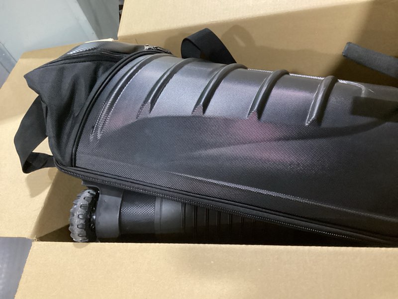 Condition photo showing Good Condition for Findway Golf Travel Bags for Airlines with Wheels and ABS Hard Case Top, Protect Your Clubs, Waterproof 1680D Oxford Fabric and Oversize Tank Wheels, Lightweight and Easy to Maneuver Blue