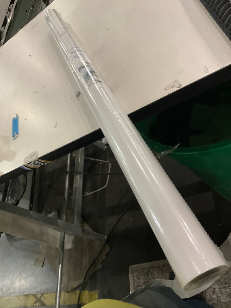 Stickyart 36"x160" Matte White Marble Countertop Contact Paper - Self Adhesive Vinyl Film for Furnit