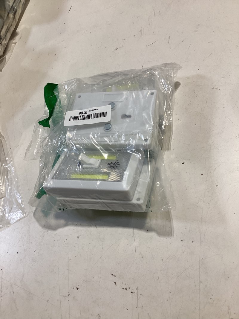 Condition photo showing Good Condition for closet light, battery operated tap light, super bright switchlight, stick on light wall mount under cabinet lighting, push night light for cupboard, shed, basements(4 pack)