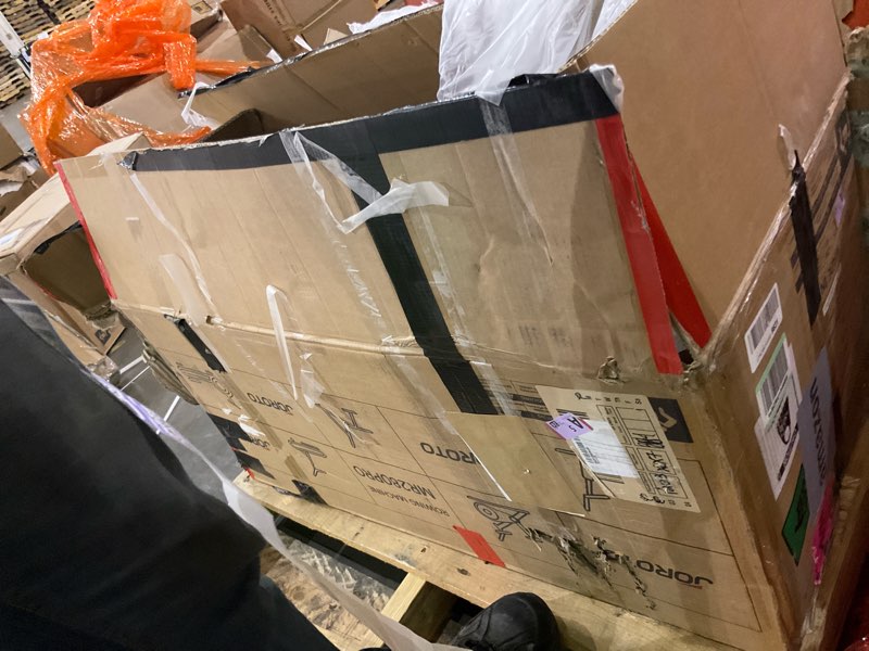 Condition photo showing As Is for JOROTO Water Rowing Machines for Home, Foldable Rowing Machine with 400LBS Weight Capacity, Dedicate