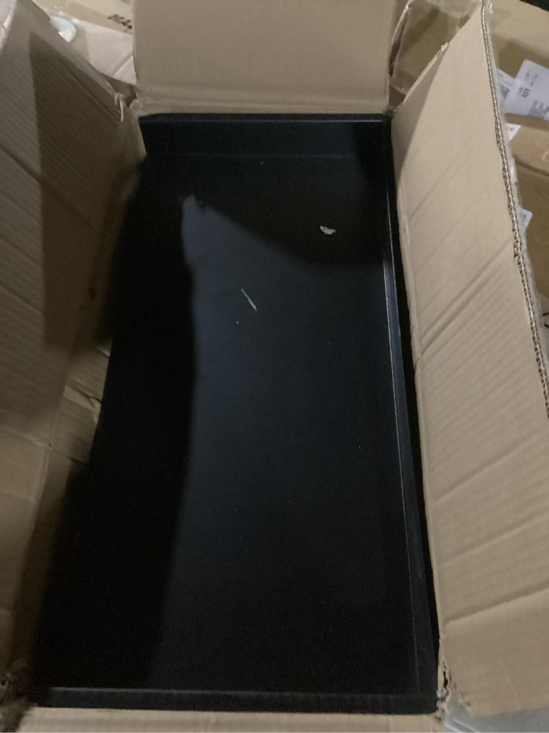 Condition photo showing New/Like New for Rv Stove Top Cover & Gas Burner Board, Features Hinged Design & Fits Most 3 or 4 Burner Rv/Boat Stoves Crafted of 20-Gauge Steel W/Powder-Coated, 22 x 20 Inch Black