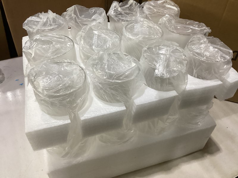Condition photo showing Good Condition for tbwind 12pcs glass cylinder vases 12 inch tall clear flower vases for centerpieces wedding decoration, hurricane floating candle holder for party table home decor 12 pack 12 inch
