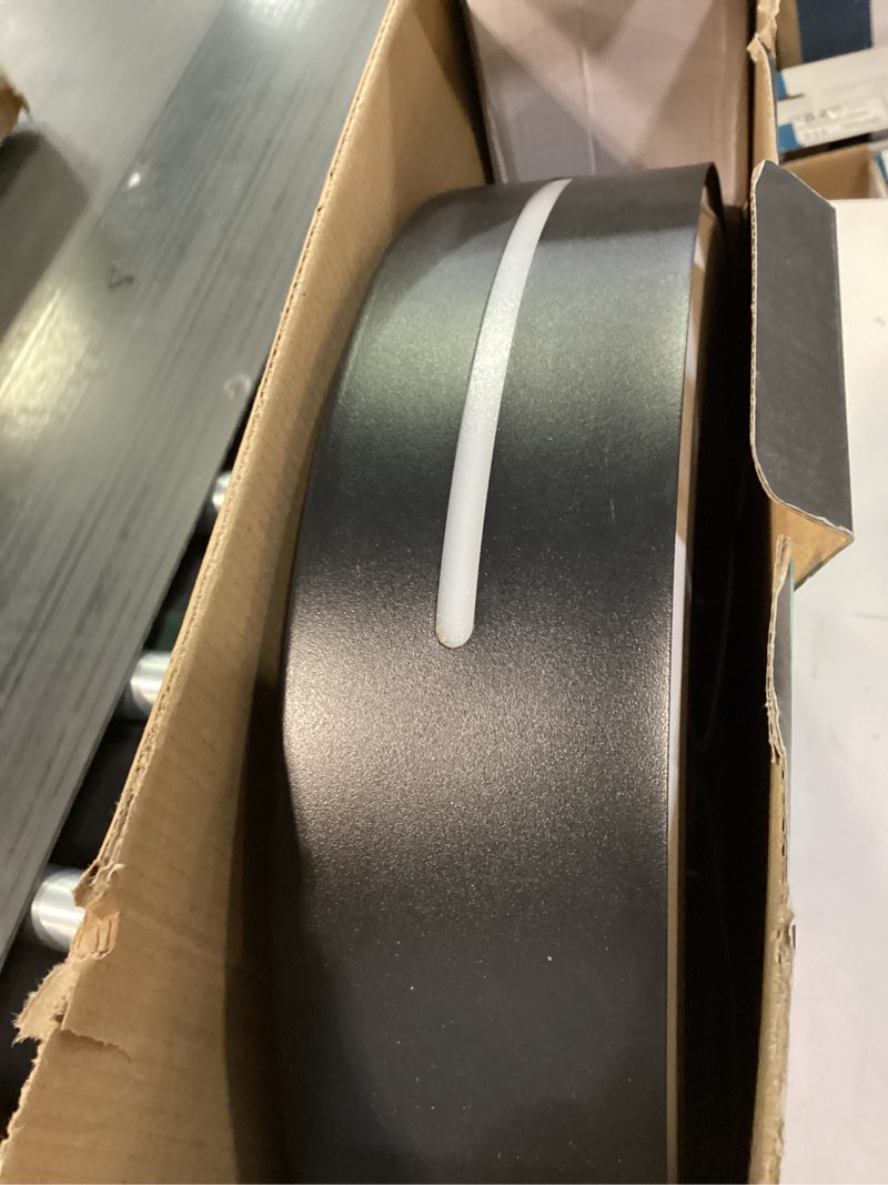 Condition photo showing Good Condition for Globe Electric Bree 15-in Matte Black Indoor Smart LED RGBW Flush Mount Light Plastic Shade