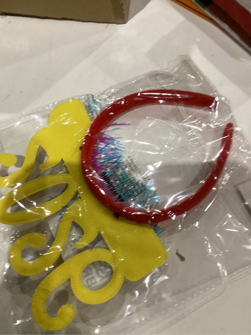 Condition photo showing Good Condition for Needzo Sparkly New Year's Eve 2026 Headband, Party Hair Accessory, One Size Fits Most