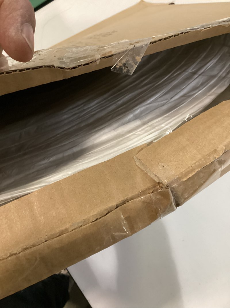 Condition photo showing Good Condition for 2 Sets Jumbo Paper Lanterns with Lamp Cord Cable White Hanging Paper Lanterns Chinese Japanese Pendant Hanging Lamp for Birthday Wedding Bridal Anniversary Party Decoration (Round, 18 Inch) 18 Inch Round