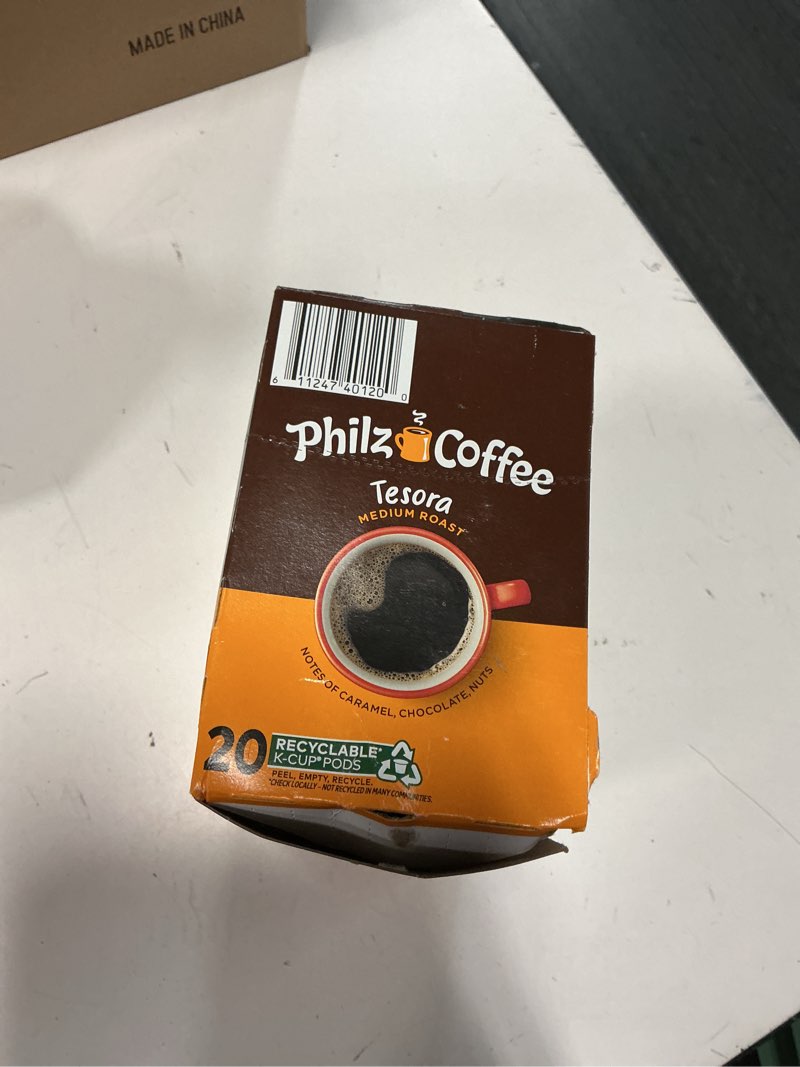 Condition photo showing Good Condition for bb 7/30/26 philz coffee tesora k-cup® pod coffee, single serve keurig® k-cup® pods, medium roast coffee, 20 cou
