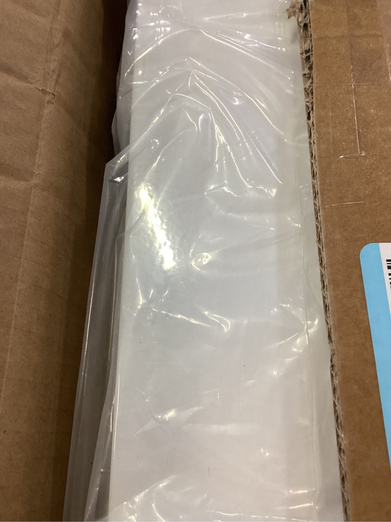 Condition photo showing Good Condition for lyprem 4" w x 6.5ft l metal line set cover kit - decorative ac pipe cover for ductless mini split/central air conditioner/heat pump systems, white white 4" w x 6.5ft l